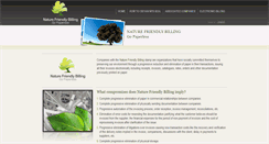 Desktop Screenshot of naturefriendlybilling.com